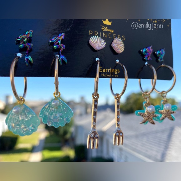 Ariel🧜🏻♀️Earring Set - Picture 2 of 4